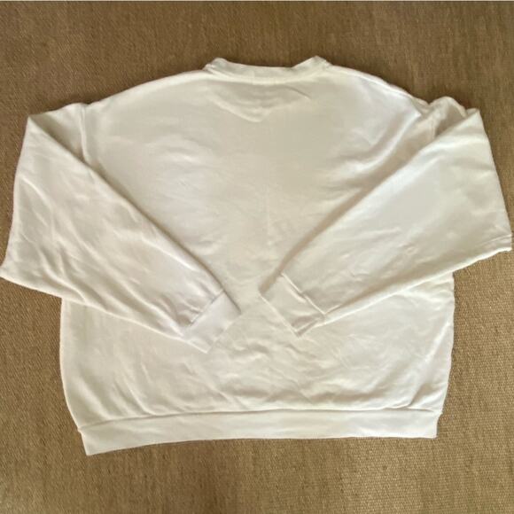 Madhappy White 'Local Optimist' Sweatshirt - Picture 5 of 12